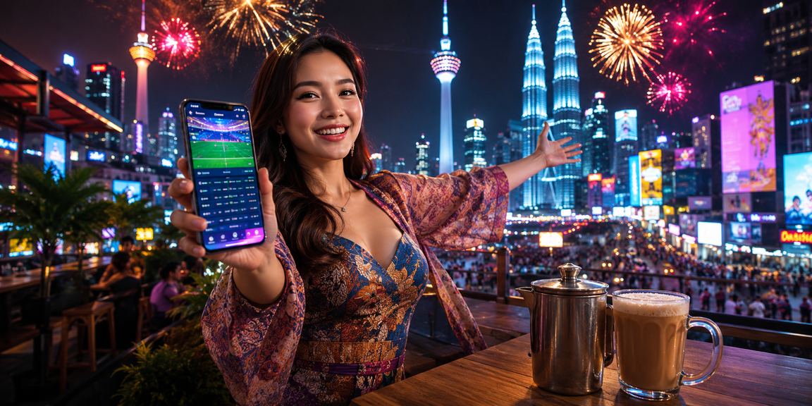 Malaysian user accessing the bearbrick88 online casino platform via smartphone in Kuala Lumpur